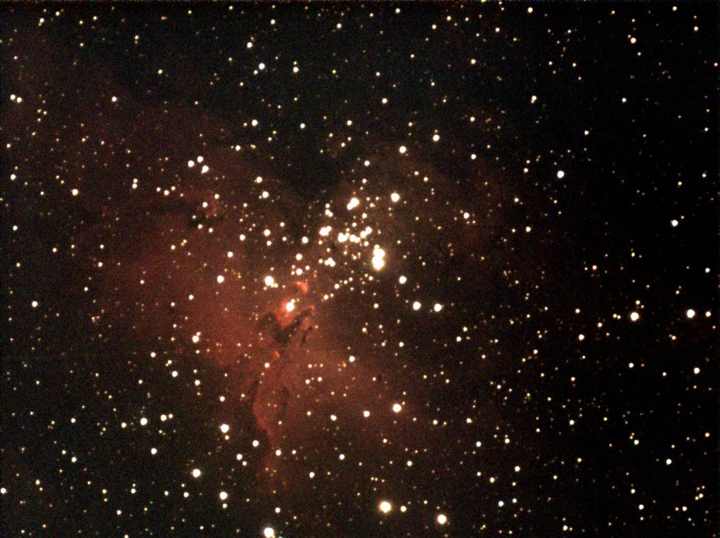 Eagle Nebula shot with the ATIK Infinity and an 81mm f5.9 refractor.